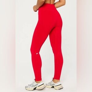 Fila Kids Red Leggings